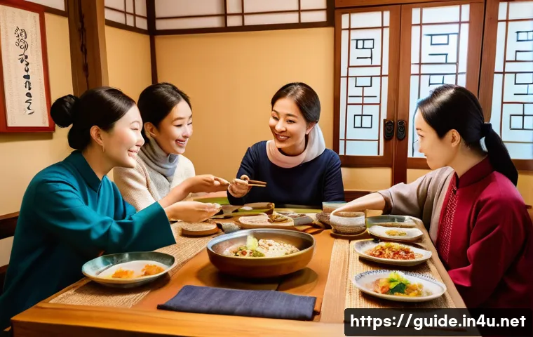 관광통역안내사로서 다양한 국적 고객 이해 - **Image Prompt: Cultural Sensitivity and Inclusive Dining**
A diverse group of tourists, includi...