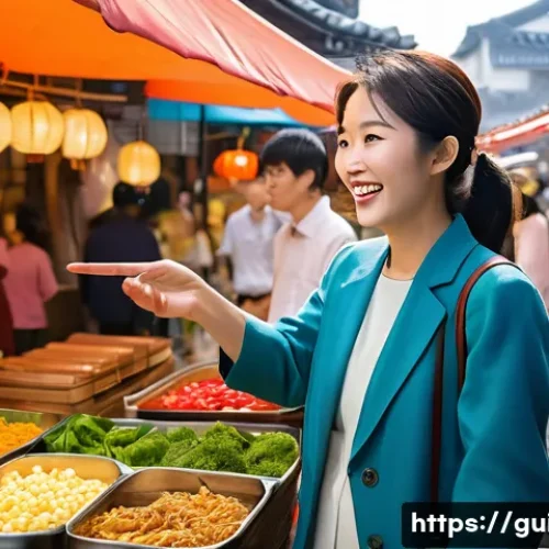 Home 17 관광통역안내사 근무 환경과 생활 - A charismatic female tourism interpreter in her late 20s, dressed in stylish but comfortable profess...