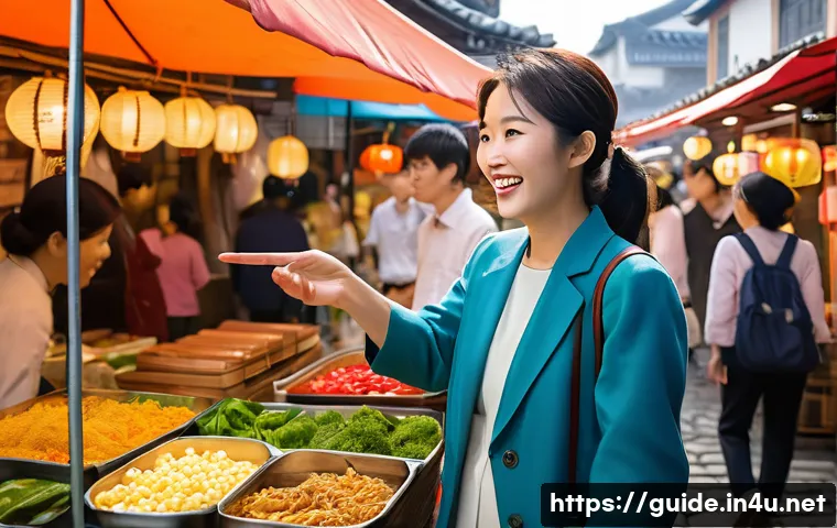 관광통역안내사 근무 환경과 생활 - A charismatic female tourism interpreter in her late 20s, dressed in stylish but comfortable profess...